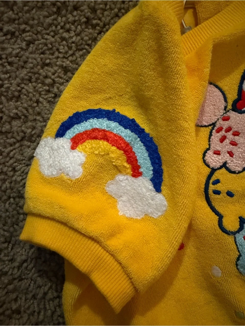 Disney Baby Yellow Infant Shirt